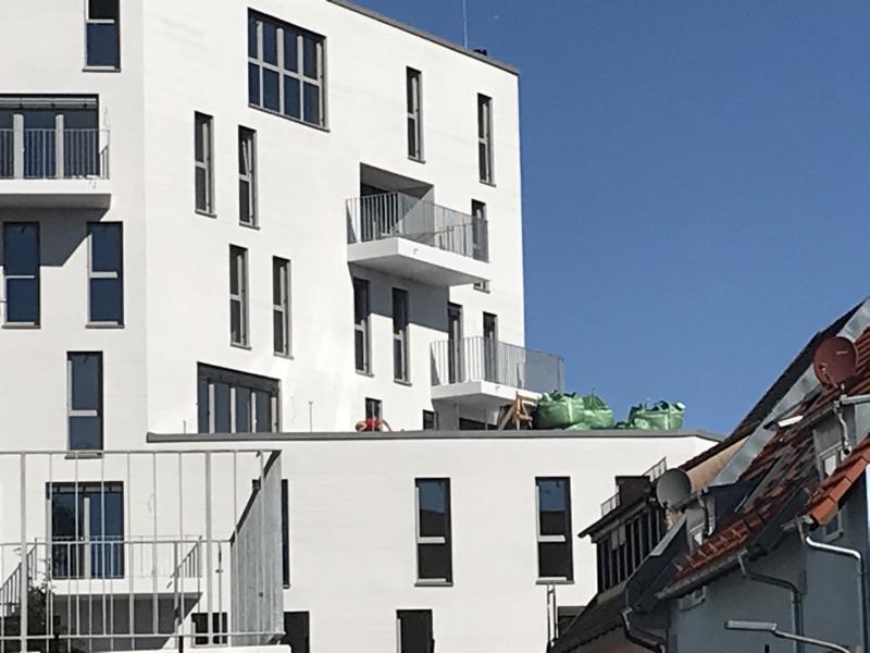 Neubau einer Wohnanlage mit Tiefgarage