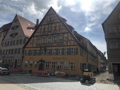 Umbau und Denkmalsanierung Hotel Goldene Rose / Brauner Hirsch