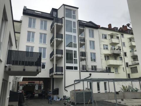 Neubau Wohnanlage mit 31 WE, Tiefgarage und einer Gewerbeeinheit