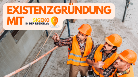 Blog-Banner "Existenzgründung mit SIGEKO IN DER REGION"